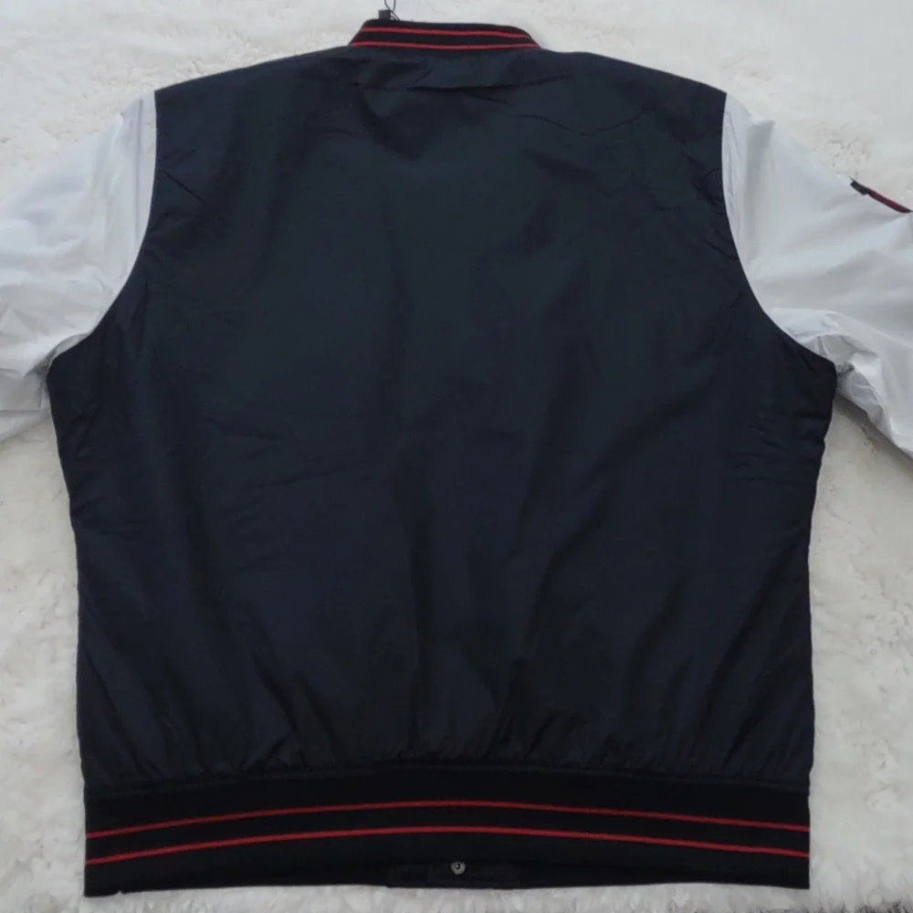 HOLLISTER COZY VARSITY JACKET. - Picture 9 of 17